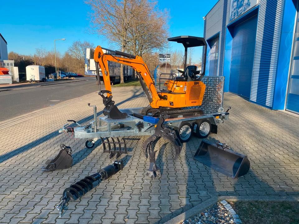 Berger Kraus BK1500JS Mini Excavator Berger Kraus BK1500JS Mini Excavator