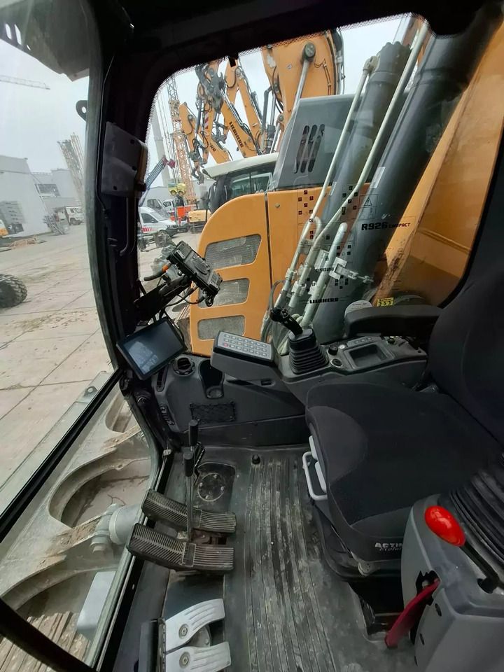 2023 Liebherr R926 Compact Litronic mini excavator interior view 2023 Liebherr R926 Compact Litronic mini excavator interior view