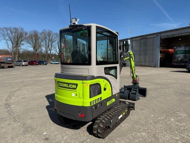 2025 Zoomlion ZE20G mini excavator rear three-quarter view 2025 Zoomlion ZE20G mini excavator rear three-quarter view