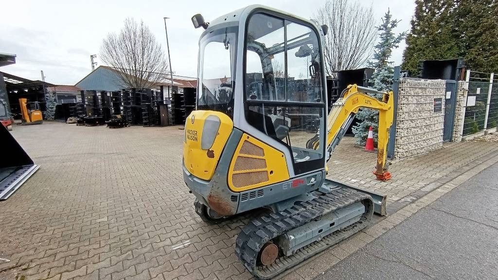 2018 Wacker Neuson ET24 mini excavator, rear three-quarter view