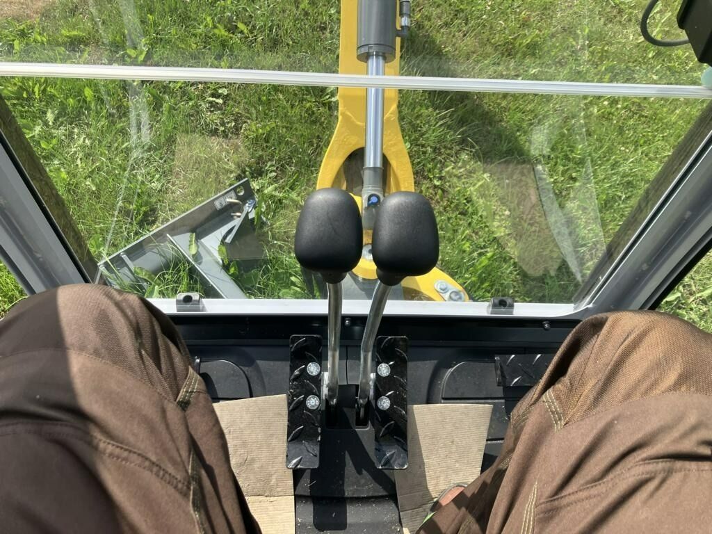 2022 Wacker Neuson ET16 mini excavator operator cab view 2022 Wacker Neuson ET16 mini excavator operator cab view