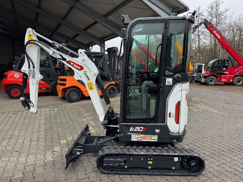 2025 Bobcat E20Z R2 mini excavator side view 2025 Bobcat E20Z R2 mini excavator side view