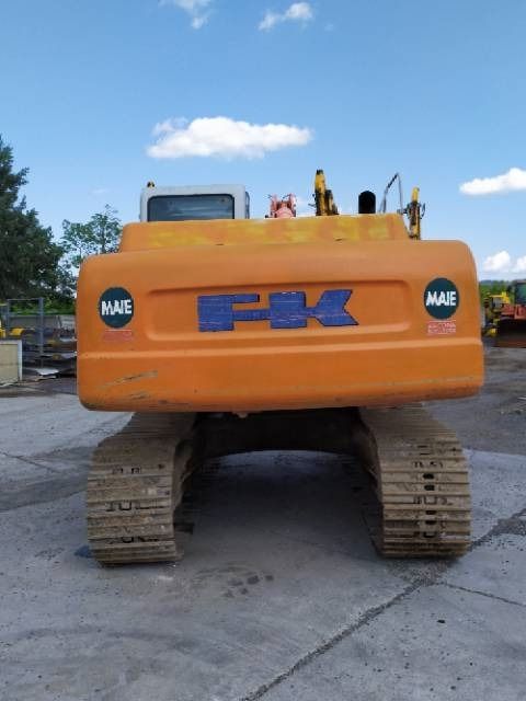 2003 Kobelco E 235 crawler excavator, rear view