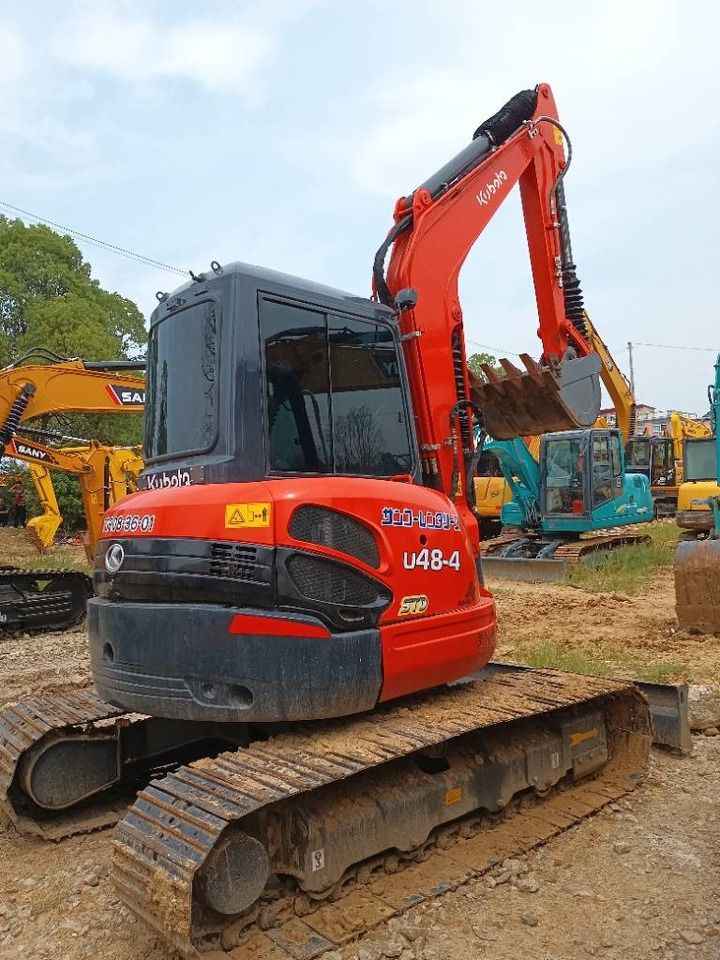 2024 Kubota U48-4 mini excavator, front three-quarter view 2024 Kubota U48-4 mini excavator, front three-quarter view