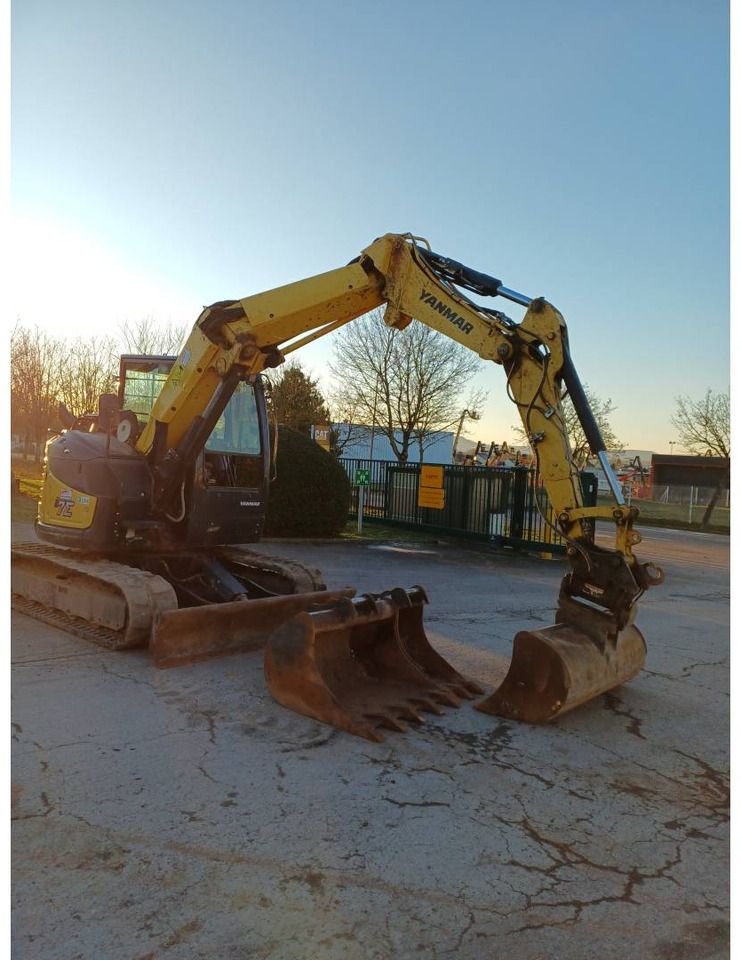 2018 Yanmar B7 SIGMA crawler excavator side view 2018 Yanmar B7 SIGMA crawler excavator side view