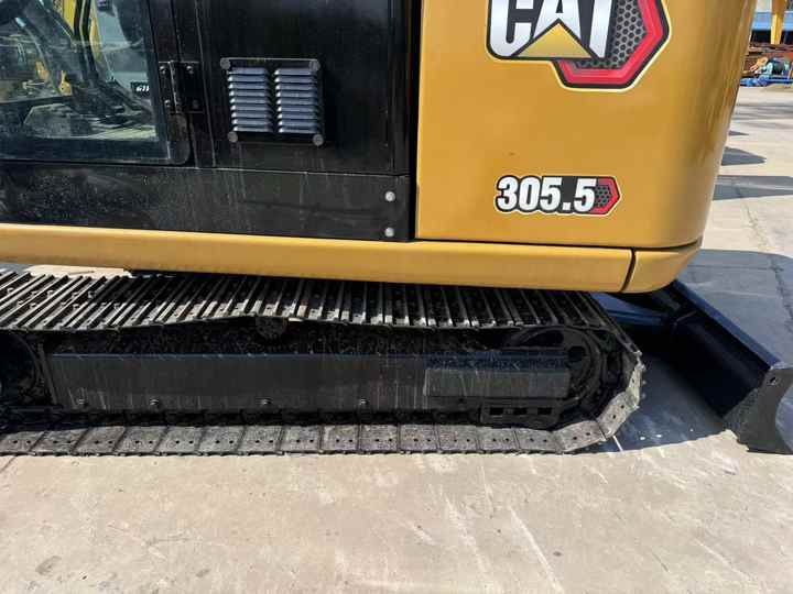2023 Caterpillar 305.5 mini excavator side view