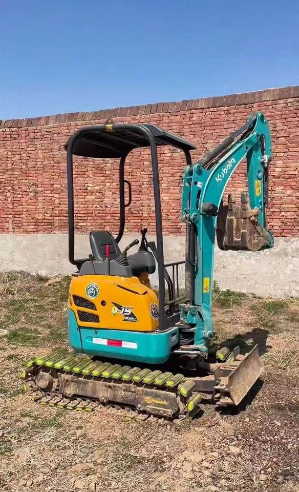 2025 Kubota U15 mini excavator, side view 2025 Kubota U15 mini excavator, side view