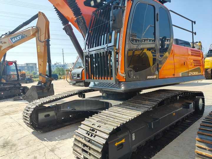2022 Doosan DX300 crawler excavator, side view