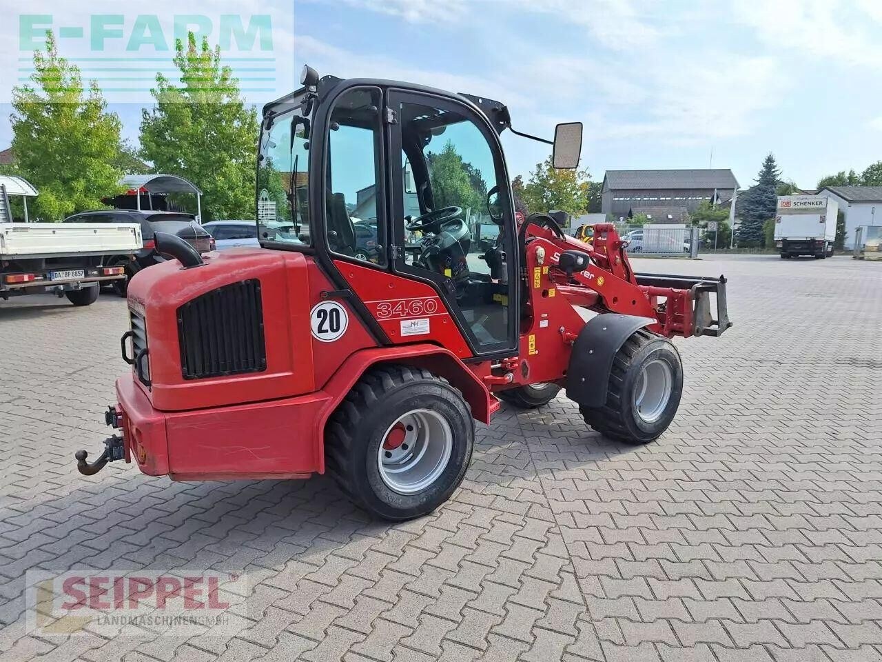 2011 Schäffer 3460 mini excavator, side view