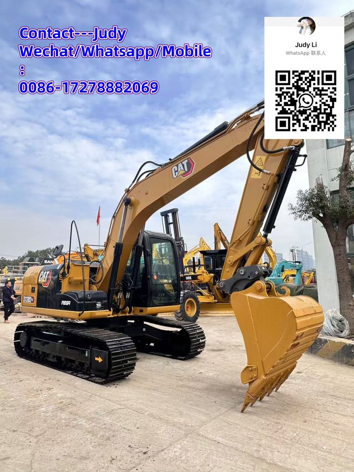 2023 Caterpillar 313D2 LGC crawler excavator, side view 2023 Caterpillar 313D2 LGC crawler excavator, side view