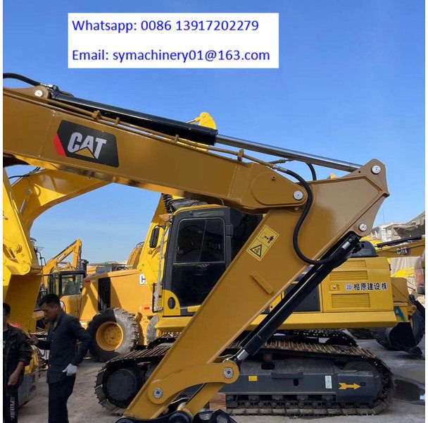 2023 Caterpillar 307.5 crawler excavator boom and cab view 2023 Caterpillar 307.5 crawler excavator boom and cab view