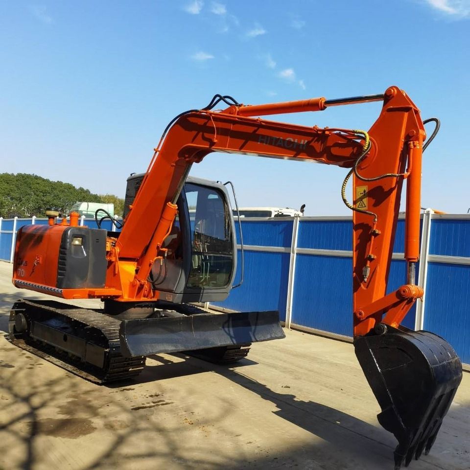 2023 Hitachi ZX70 mini excavator, side profile view 2023 Hitachi ZX70 mini excavator, side profile view