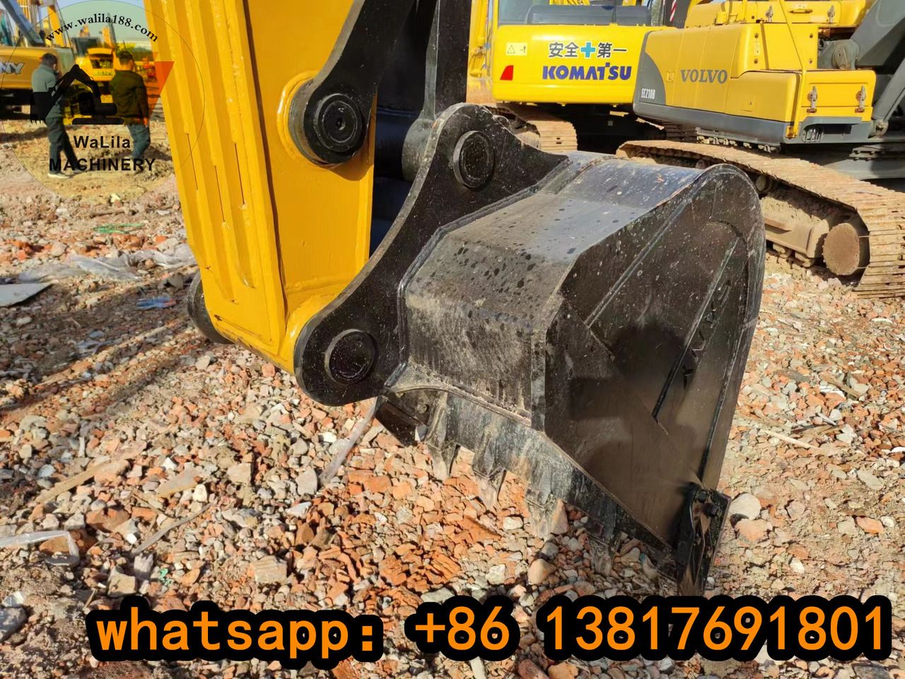 2023 Sany SY215 crawler excavator bucket detail 2023 Sany SY215 crawler excavator bucket detail