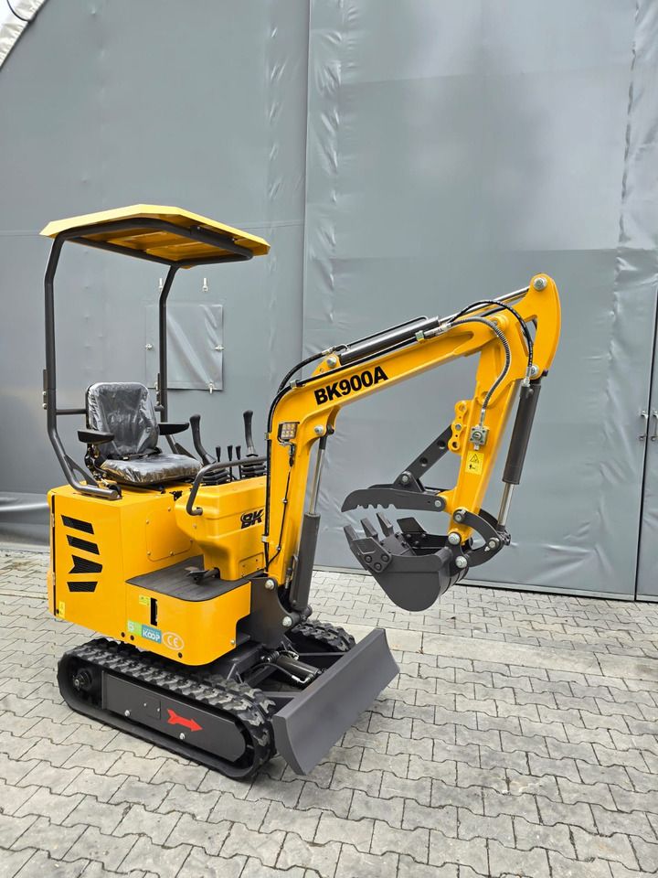 2025 Berger Kraus BK900A mini excavator, side view 2025 Berger Kraus BK900A mini excavator, side view
