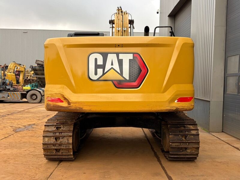 2025 Caterpillar 330GC crawler excavator rear view