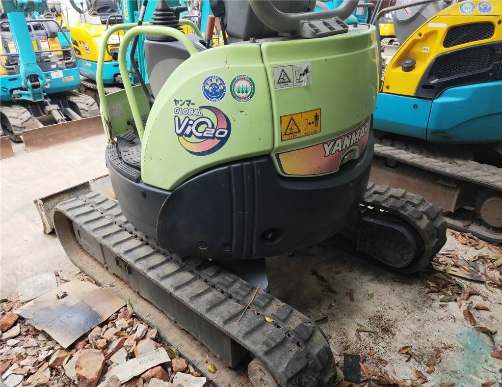 2023 Yanmar ViO20 mini excavator rear view