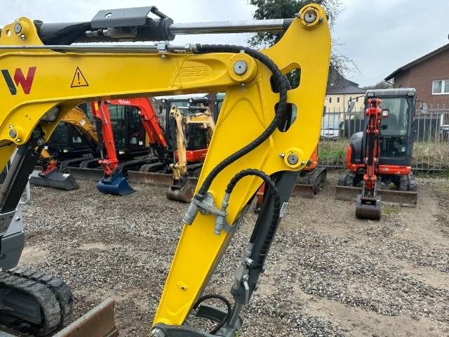 2024 Wacker Neuson EZ26-2 mini excavator boom detail 2024 Wacker Neuson EZ26-2 mini excavator boom detail