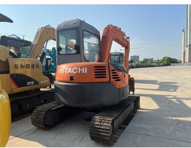 2020 Hitachi ZX55 mini excavator, rear view 2020 Hitachi ZX55 mini excavator, rear view