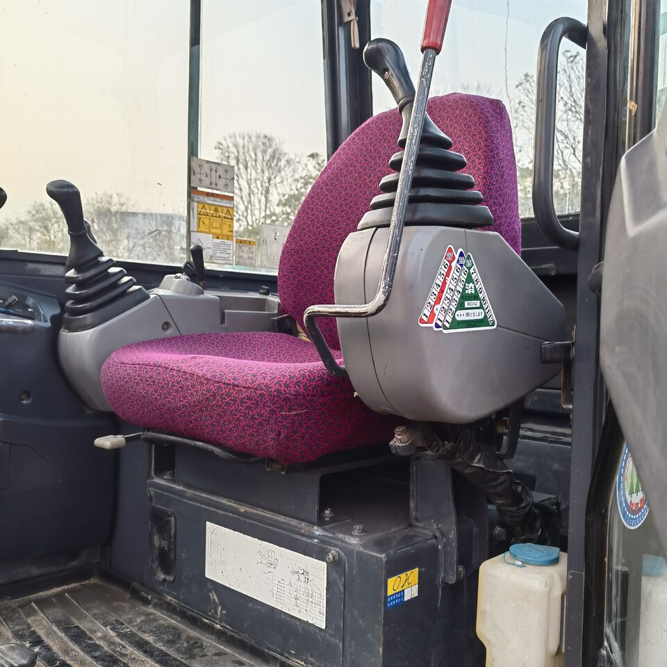 2024 Kobelco SK60-8 mini excavator interior cab view 2024 Kobelco SK60-8 mini excavator interior cab view