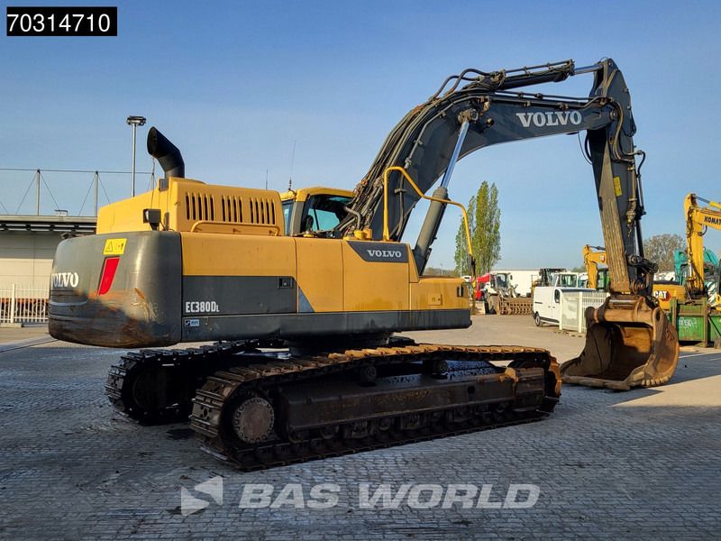 2013 Volvo EC380DL crawler excavator, rear three-quarter view 2013 Volvo EC380DL crawler excavator, rear three-quarter view