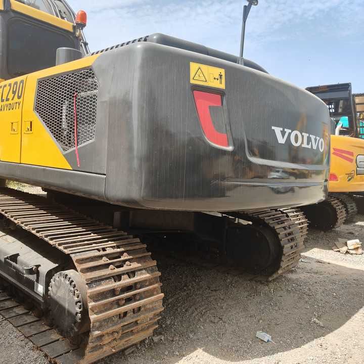 2026 Volvo EC290 crawler excavator rear quarter view 2026 Volvo EC290 crawler excavator rear quarter view