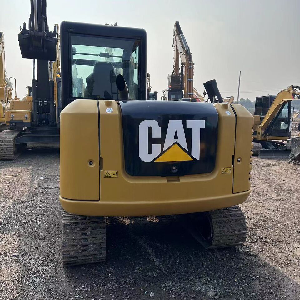 2021 Caterpillar 306E mini excavator rear view