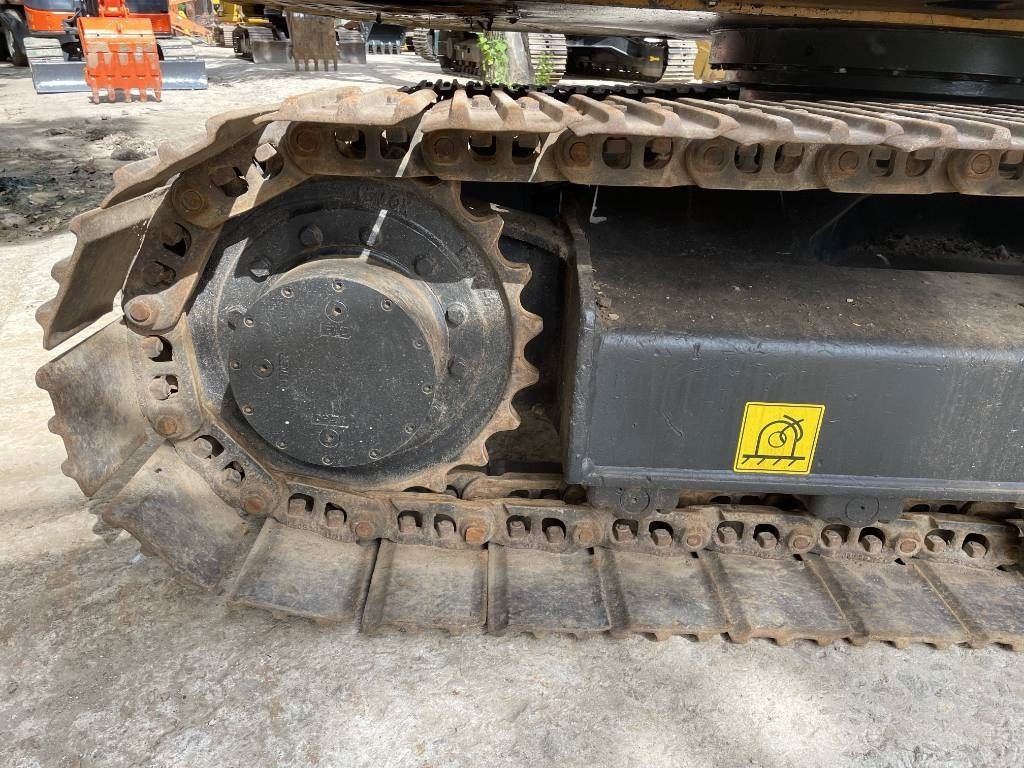 2022 Sany 75 Mini Excavator track drive detail