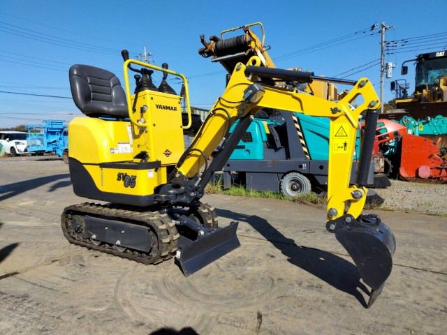 2022 Yanmar SV05-D mini excavator, side view 2022 Yanmar SV05-D mini excavator, side view