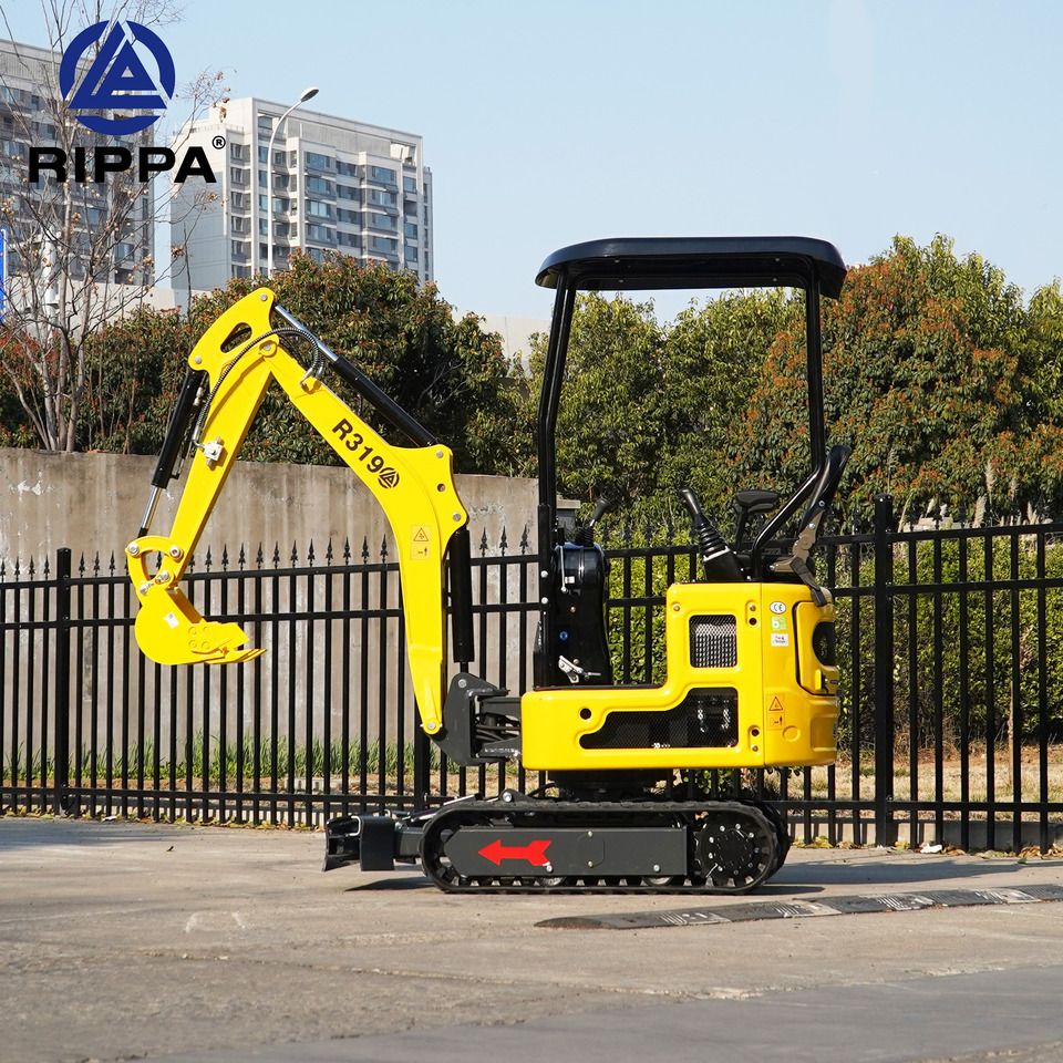 2026 Rippa R319 mini excavator, side view 2026 Rippa R319 mini excavator, side view
