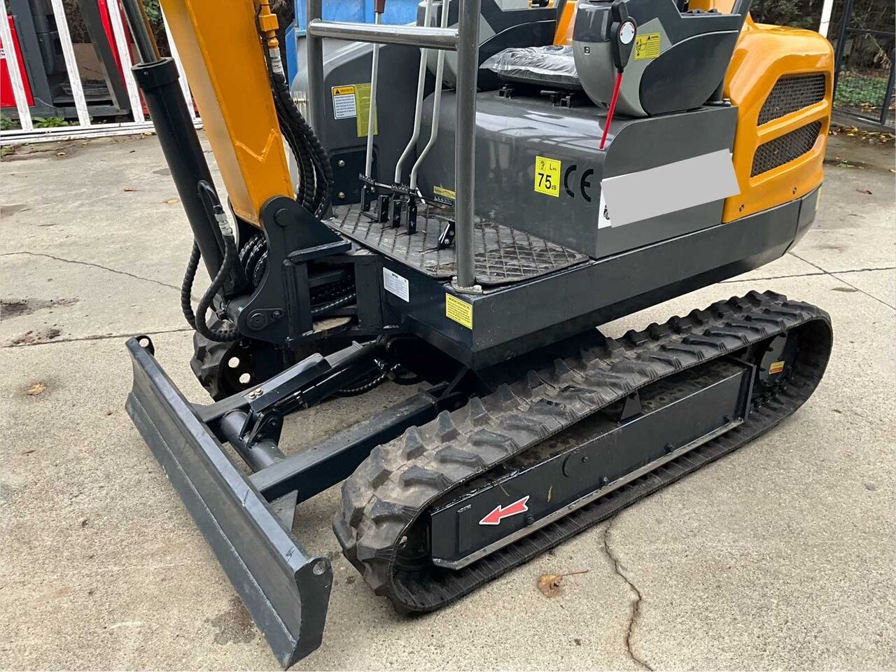 2024 KATCO K35 PRO mini excavator, rear three-quarter view 2024 KATCO K35 PRO mini excavator, rear three-quarter view