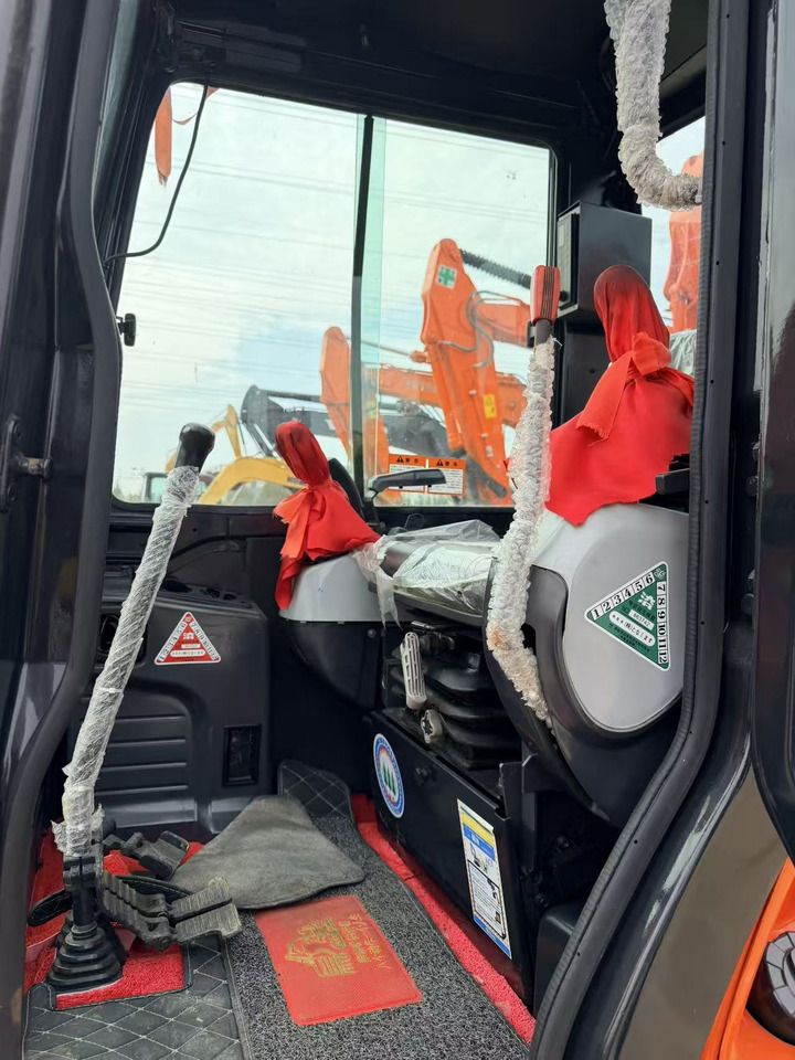 2022 Kubota KX057-4 mini excavator interior view 2022 Kubota KX057-4 mini excavator interior view
