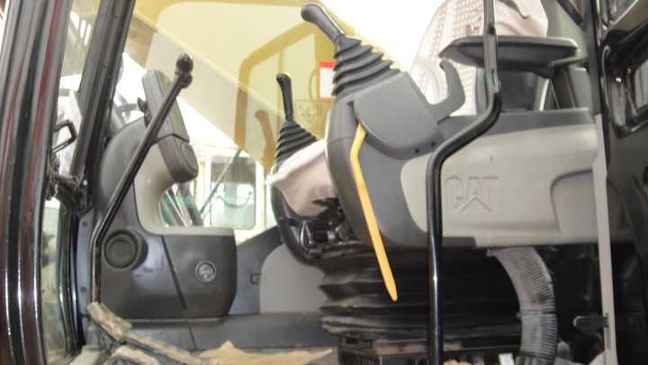 2020 Caterpillar 336D2 crawler excavator interior cab view