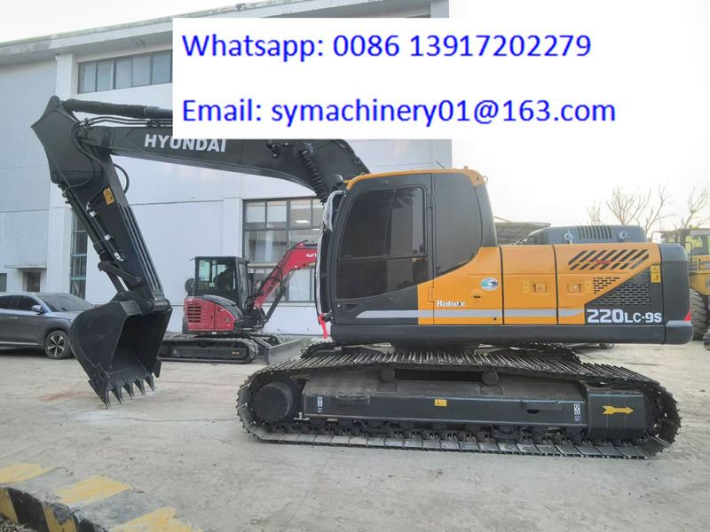 2024 Hyundai R220LC-9S crawler excavator side view