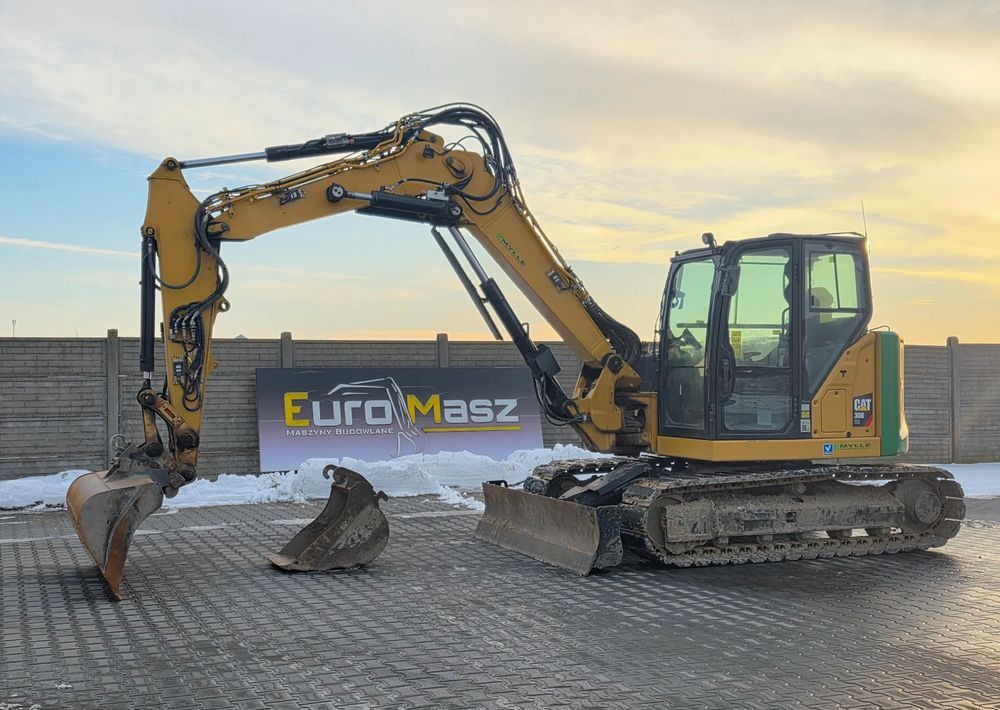 2019 Caterpillar 308CR crawler excavator, side view 2019 Caterpillar 308CR crawler excavator, side view