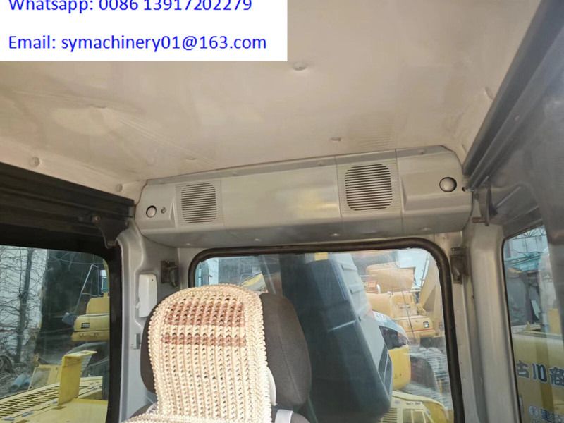 2024 Komatsu PC130 crawler excavator interior view