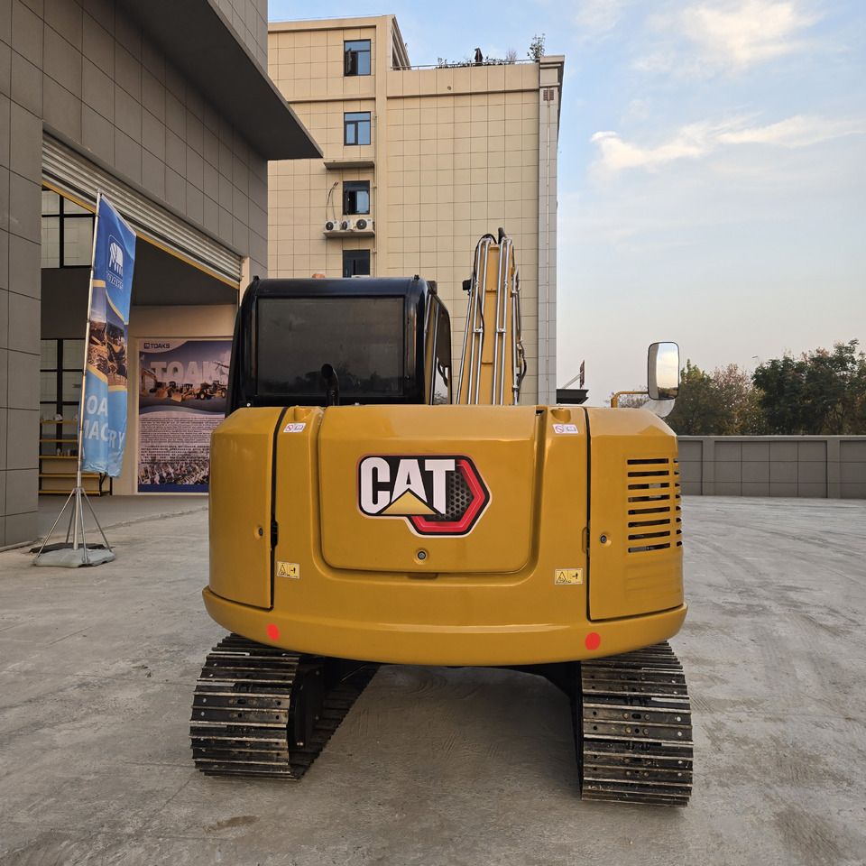 2024 Caterpillar 307E2 mini excavator rear view 2024 Caterpillar 307E2 mini excavator rear view