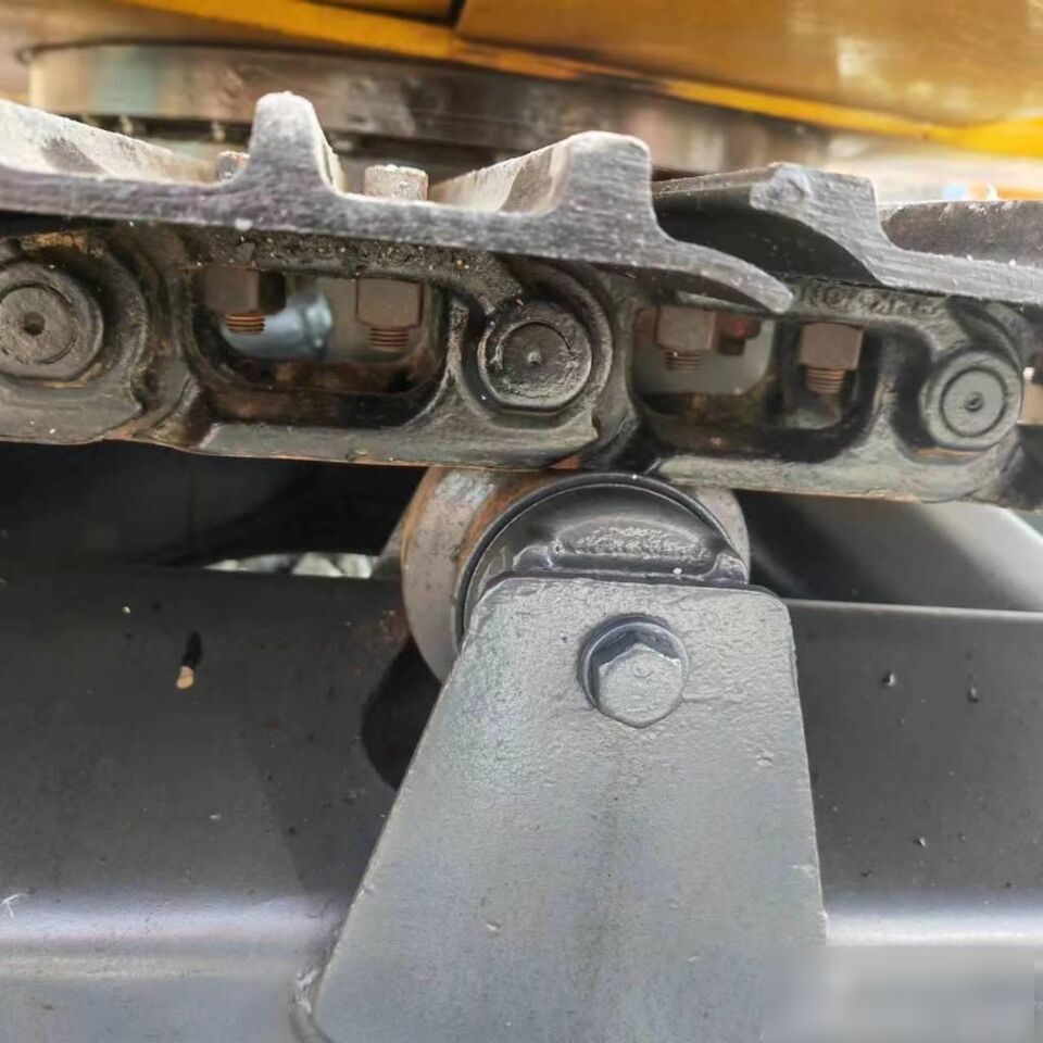 2024 Komatsu PC56 excavator track and undercarriage detail 2024 Komatsu PC56 excavator track and undercarriage detail