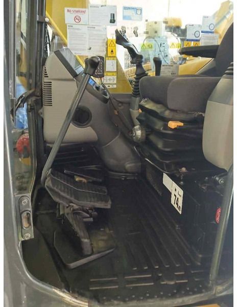 2018 Komatsu PC78US-10 mini excavator interior cab view 2018 Komatsu PC78US-10 mini excavator interior cab view