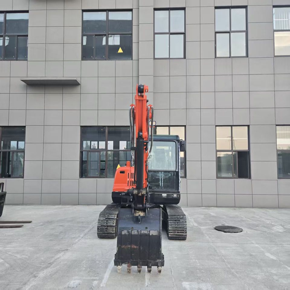 2024 Doosan DX60 mini excavator, front view 2024 Doosan DX60 mini excavator, front view