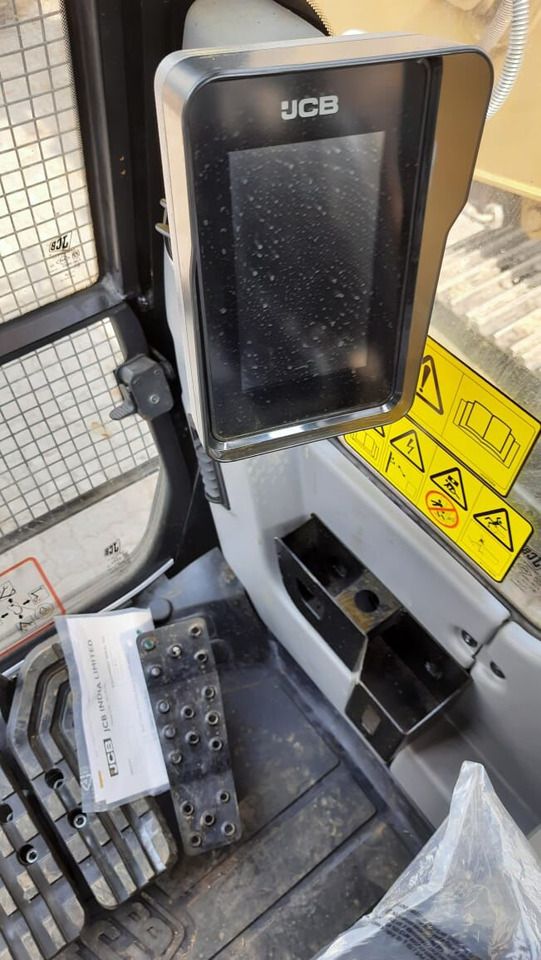 2025 JCB NXT 215LC crawler excavator interior cab display