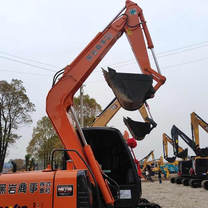 2009 Hitachi ZX70 crawler excavator side profile view