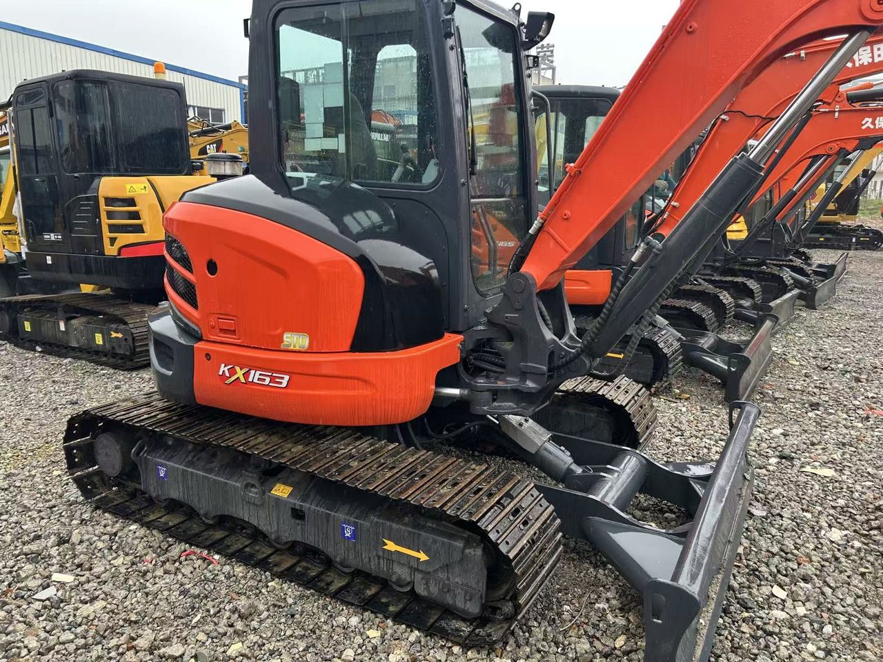 2023 Kubota KX163 mini excavator, side view
