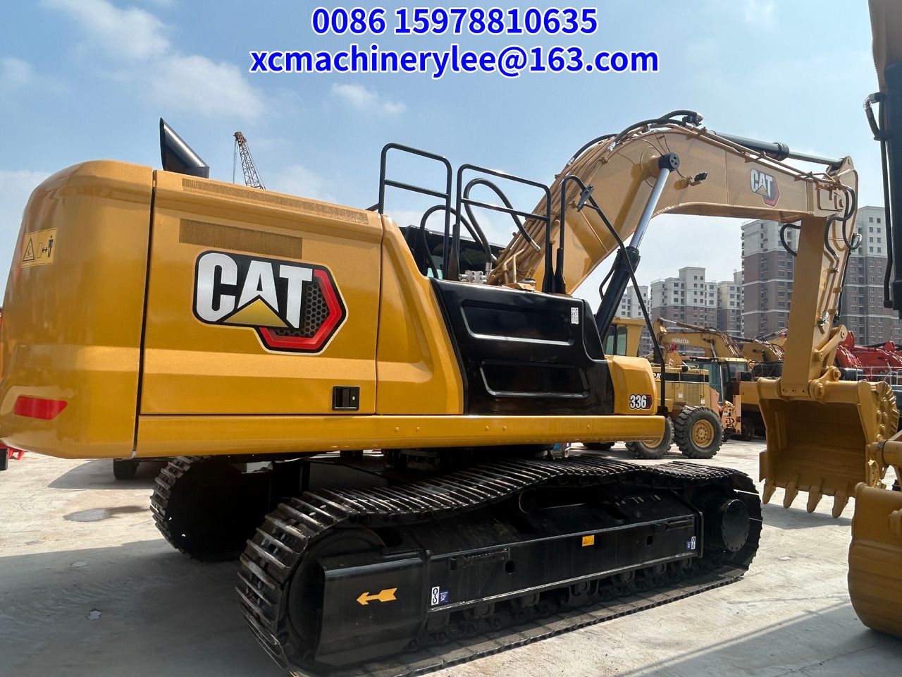 2024 Caterpillar 336GC crawler excavator side view