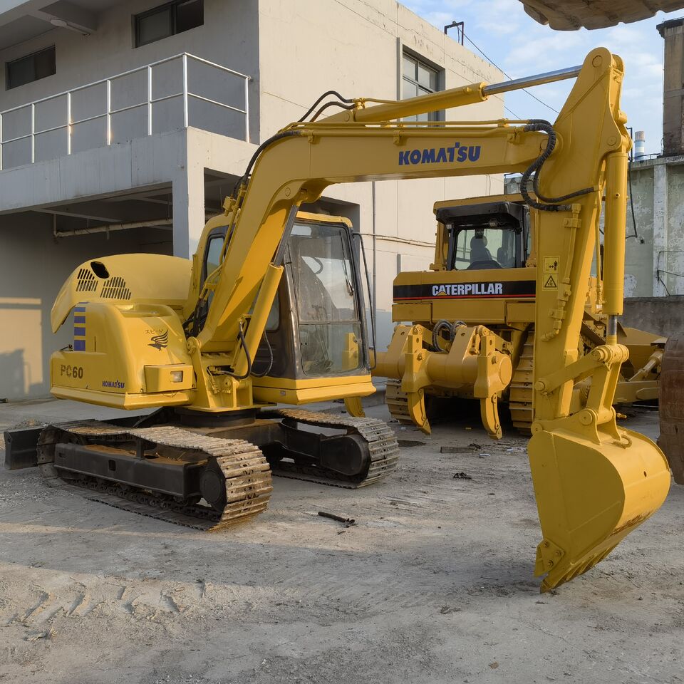 2024 Komatsu PC60 excavator, side view 2024 Komatsu PC60 excavator, side view
