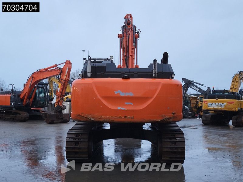 2018 Hitachi ZX300LC-6 crawler excavator rear view