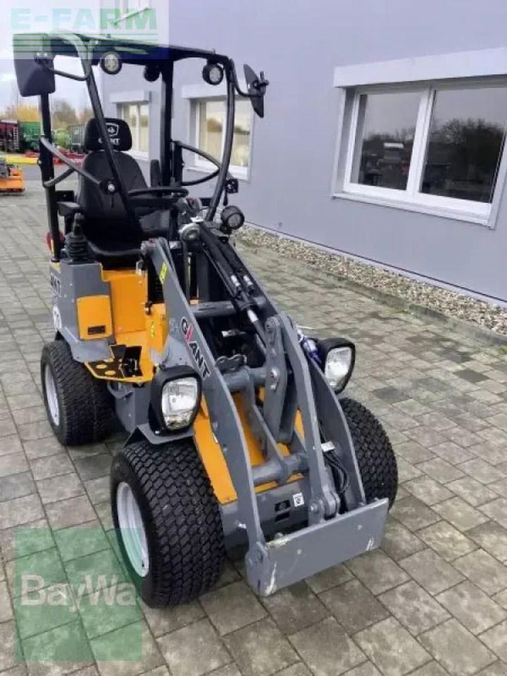 2023 Giant G1200 mini excavator, front three-quarter view