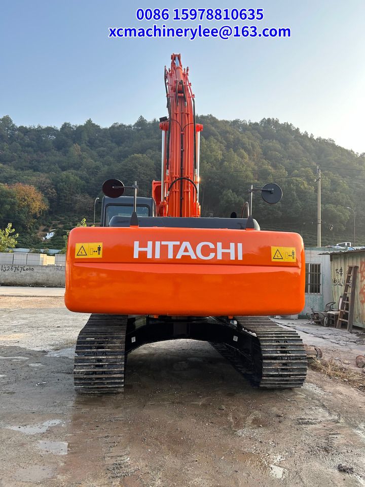 2024 Hitachi ZX240 crawler excavator, rear view 2024 Hitachi ZX240 crawler excavator, rear view