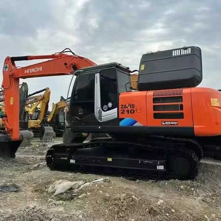 2023 Hitachi ZAXIS 210 crawler excavator side view 2023 Hitachi ZAXIS 210 crawler excavator side view