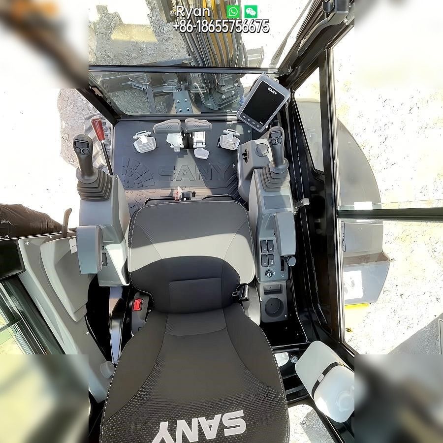 2025 Sany SY26U mini excavator interior view