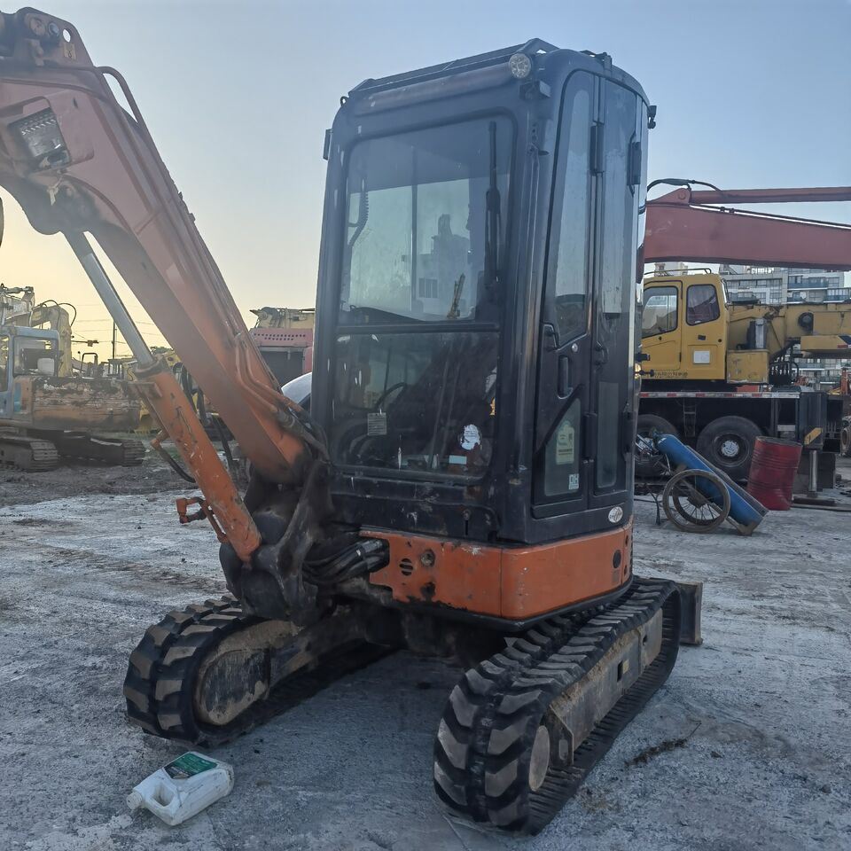2024 Hitachi ZX30U-2 mini excavator, front three-quarter view